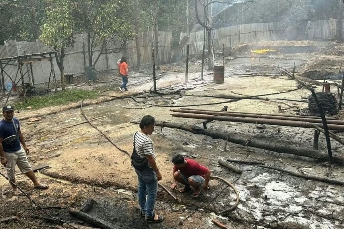 Polres Musi Banyuasin Bongkar Penyulingan Minyak Ilegal, 50 Ribu Liter BBM dan Minyak Mentah Disita